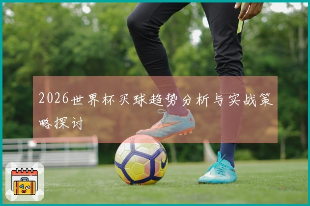 2026世界杯买球趋势分析与实战策略探讨